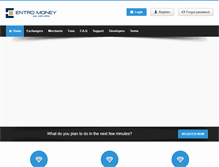 Tablet Screenshot of entromoney.com